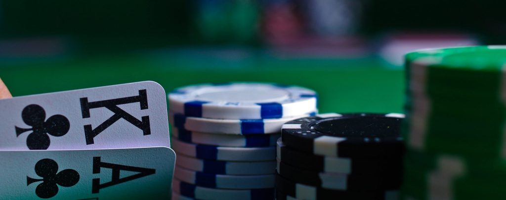poker cards in the safe online casino